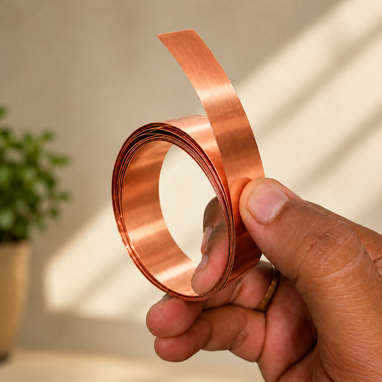Rang Vastu Pure Copper Metal Strip